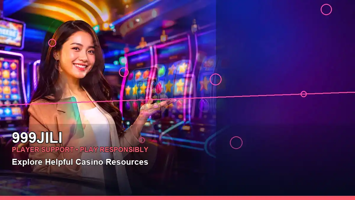 A left-framed party slot game scene highlighting mobile-friendly play through 999JILI.